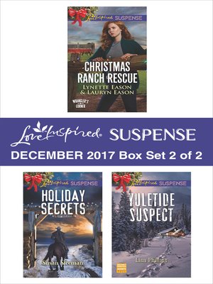 cover image of Harlequin Love Inspired Suspense December 2017--Box Set 2 of 2